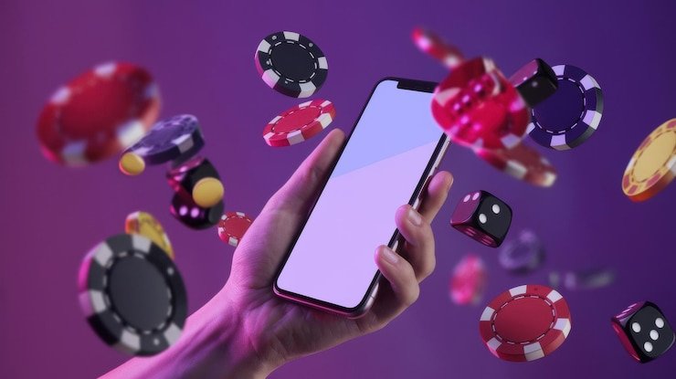 Antarmuka aplikasi pasticuan menampilkan opsi login, permainan slot, dan live-dealer tables di layar utama